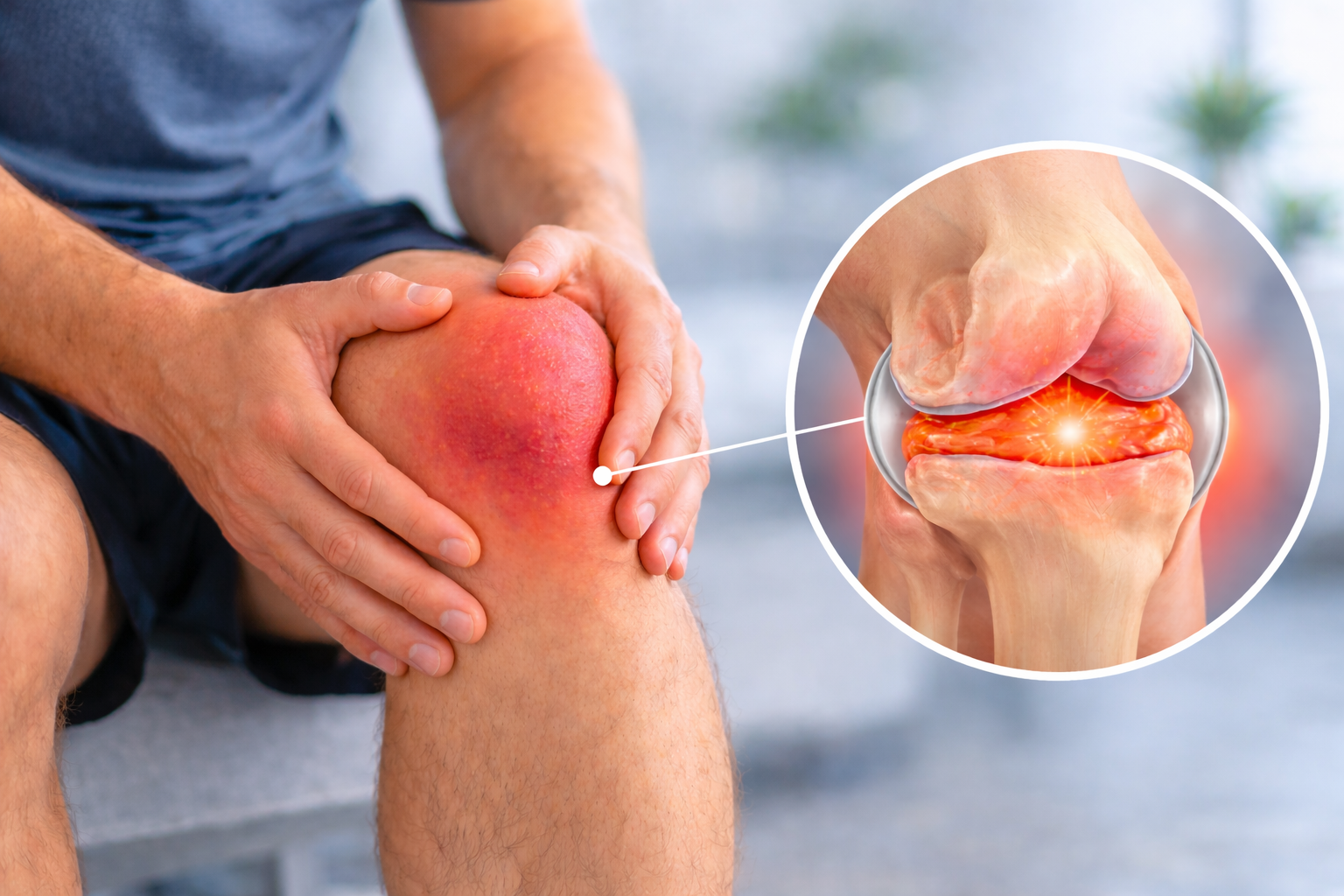 bursita genunchi bursa inflamata acumulare lichid articulatie
