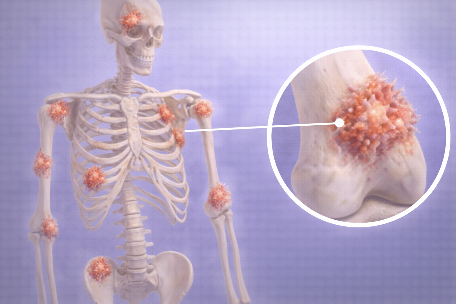metastaze osoase leziuni multiple schelet afectare cancer os