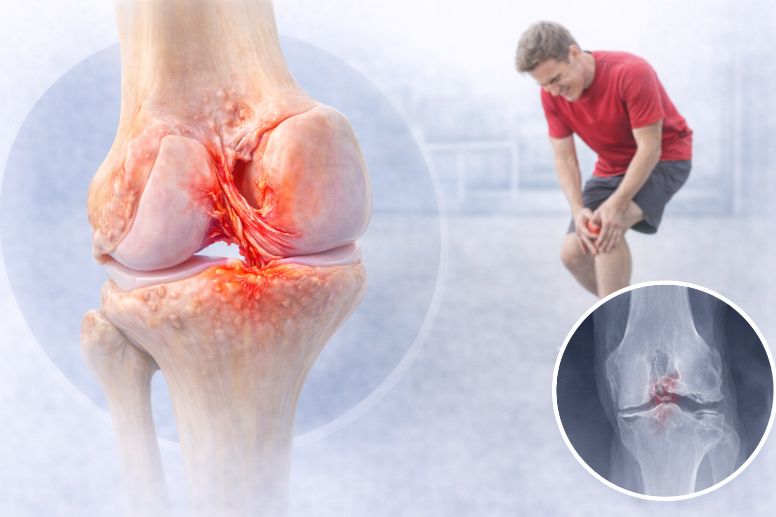ruptura ligament incrucisat anterior ilustratie medicala genunchi instabilitate lia